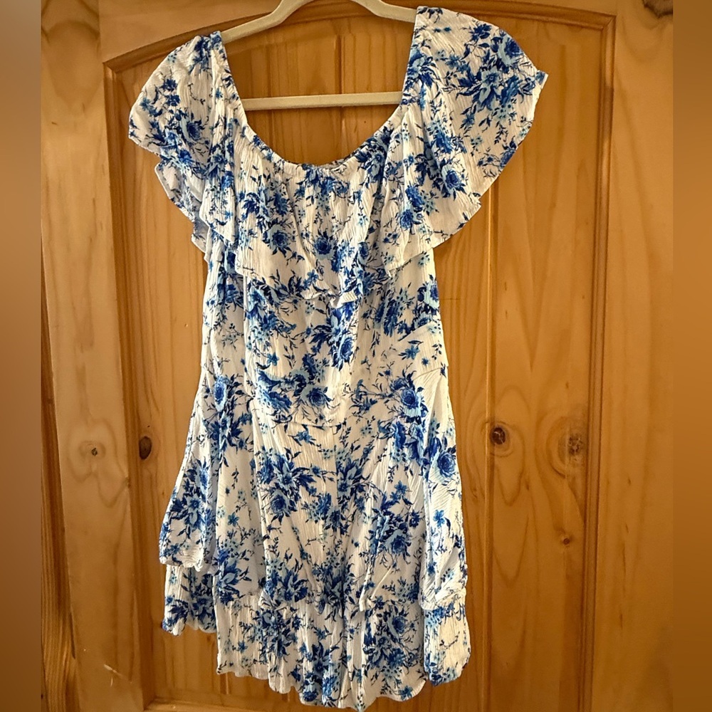 Altar’d State Floral Romper!